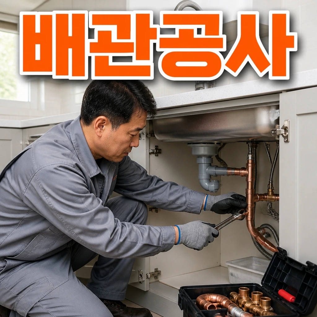 부산광역시 집수리업체추천 - 배관공사 관련 상담 안내 이미지