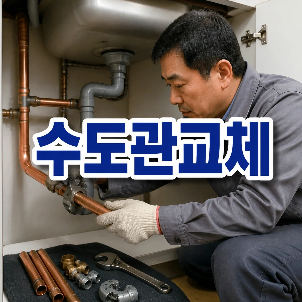 대전광역시 집수리업체추천 - 수도관교체 관련 상담 안내 이미지