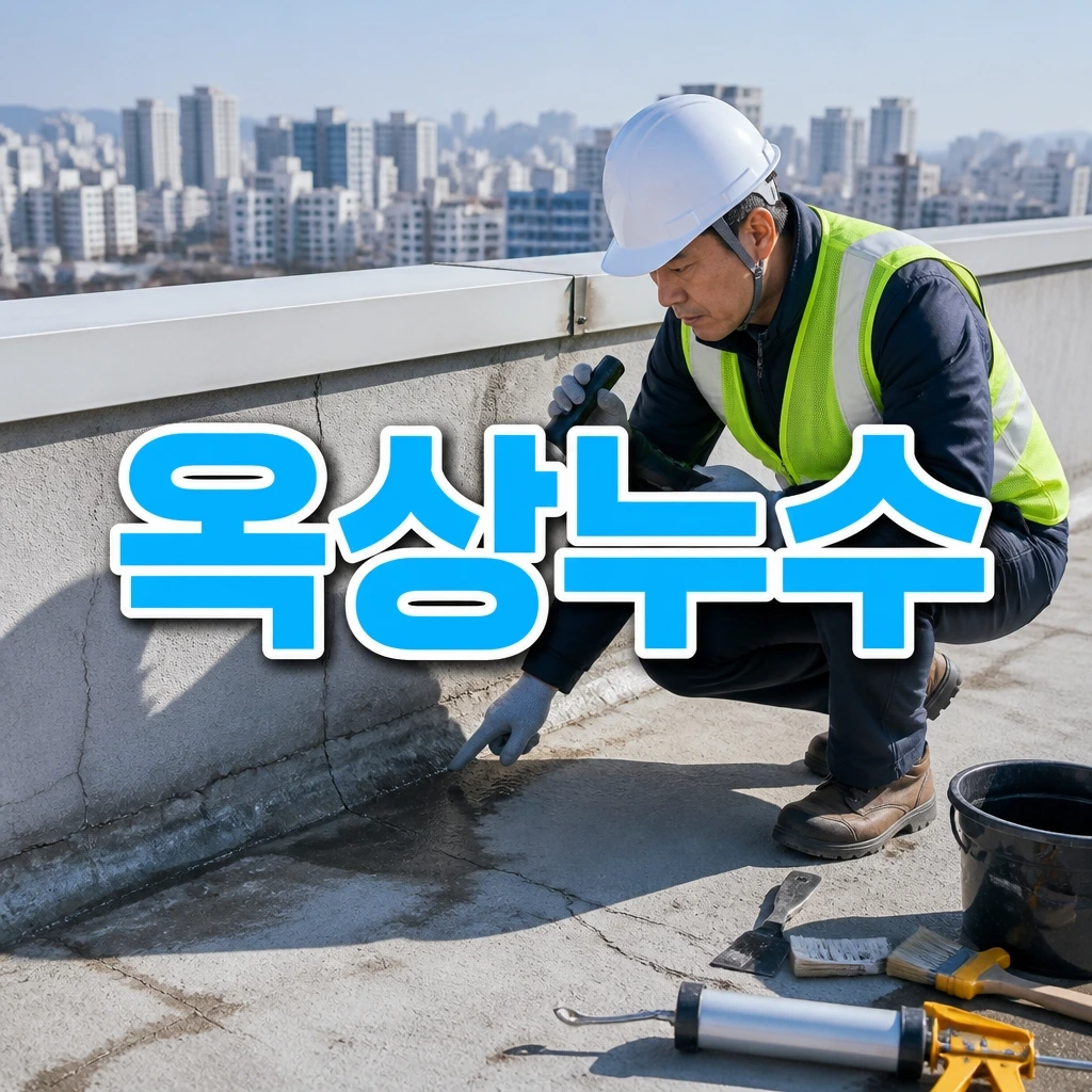 충청남도 집수리업체추천 - 옥상누수 관련 상담 안내 이미지